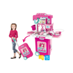 Juguete Maleta De Doctora Para Niñas 3 En 1 Con Accesorios - Imagen 8