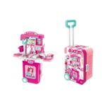 Juguete Maleta De Doctora Para Niñas 3 En 1 Con Accesorios