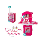 Juguete Maleta De Doctora Para Niñas 3 En 1 Con Accesorios - Imagen 2