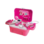 Juguete Maleta De Doctora Para Niñas 3 En 1 Con Accesorios - Imagen 6