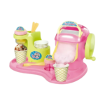 Máquina De Helado Manual Para Niños Con Accesorios