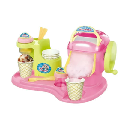 Máquina De Helado Manual Para Niños Con Accesorios