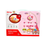 Móvil Musical Para Cuna De Bebé Con Proyector Y Control Remoto - Imagen 4