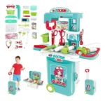 Juguete Maleta De Doctor Para Niños 3 En 1 Con Accesorios - Imagen 3