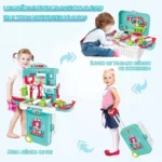 Juguete Maleta De Doctor Para Niños 3 En 1 Con Accesorios - Imagen 6
