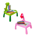 Set Proyector De Dibujo Para Niños Con Mesa De Arte Y Luz Led