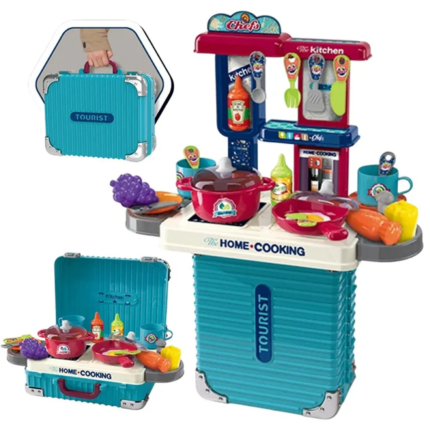 Set Maletín Cocina para Niño con accesorios