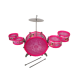 Batería Musical Pink Star Studio de 6 Piezas - Imagen 5