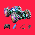 Carro Acrobático 4x4 A Control Remoto Con Luces Led - Imagen 5