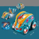 Carro Acrobático Stunt Tipper 360 Con Luces Led Y Movimiento 3D - Imagen 6