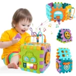 Cubo Didáctico y Sensorial 6 en 1 Huanger