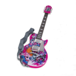 Guitarra Eléctrica Star Pink Con Micrófono Y Amplificador - Imagen 5