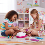 Kit Manicure De juguete Con Secador De Uñas Y Accesorios - Imagen 2