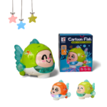 Pez Musical Con Luces Led Y Sonido — Cartoon Fish Giratorio