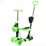 Scooter Mariquita 3 En 1 Con Asiento Y Ruedas LED - Imagen 3