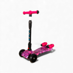 Scooter Rosa - Morado Con Luces Led Y Efecto De Humo - Imagen 3