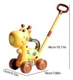 Jirafa Burbujero Paseador Con Luces Y Sonido - Imagen 2